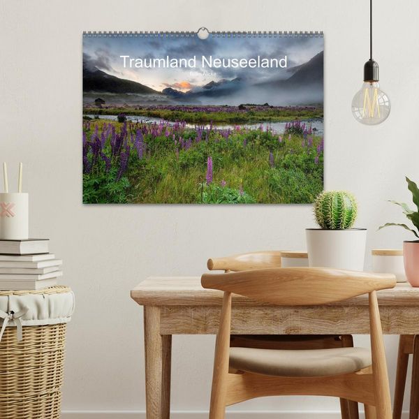 Produktbild: Traumland Neuseeland (Wandkalender 2026 DIN A3 quer), CALVENDO Monatskalender