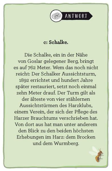Produktbild: Harz. Das Heimat-Quiz