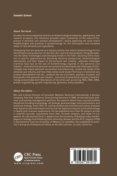 Produktbild: Biotechnology in Personal Care