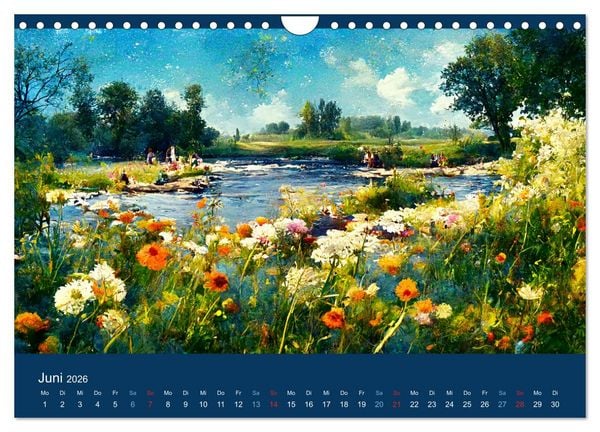 Produktbild: Das Geheimnis der Geduld (Wandkalender 2026 DIN A4 quer), CALVENDO Monatskalender