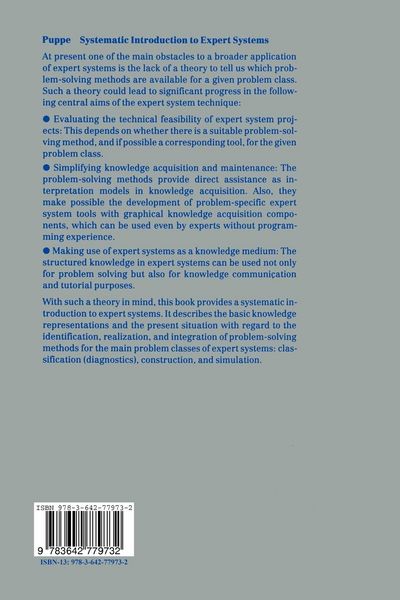 Produktbild: Systematic Introduction to Expert Systems