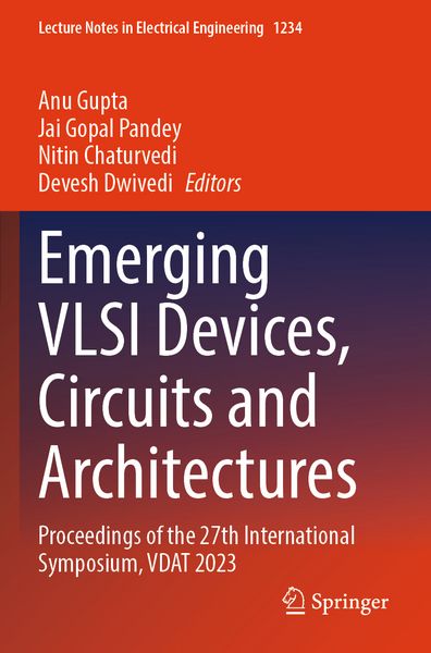 Produktbild: Emerging VLSI Devices, Circuits and Architectures