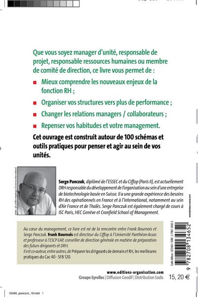 Produktbild: Ressources humaines pour le premi&egrave;re fois