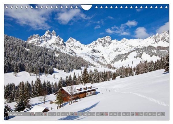 Produktbild: Die Bischofsm&uuml;tze im sch&ouml;nen Salzburger Land (Wandkalender 2026 DIN A4 quer), CALVENDO Monatskalender