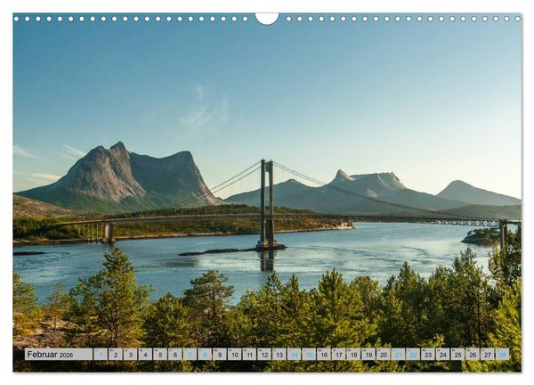 Produktbild: Sommer in Norwegen (Wandkalender 2026 DIN A3 quer), CALVENDO Monatskalender