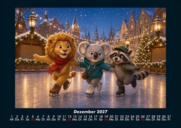 Produktbild: Abenteuerreise durch Europa 2027 Fotokalender DIN A4