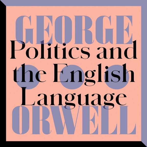 Produktbild: Politics and the English Language