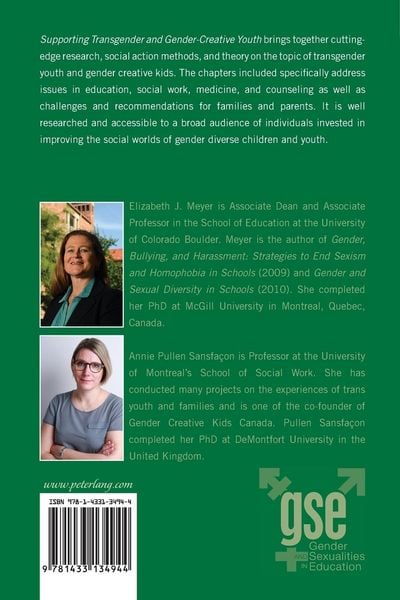 Produktbild: Supporting Transgender and Gender-Creative Youth