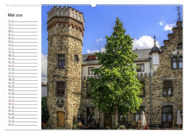 Produktbild: Die sch&ouml;nsten Orte der Eifel - Ahrweiler (hochwertiger Premium Wandkalender 2026 DIN A2 quer), Kunstdruck in Hochglanz