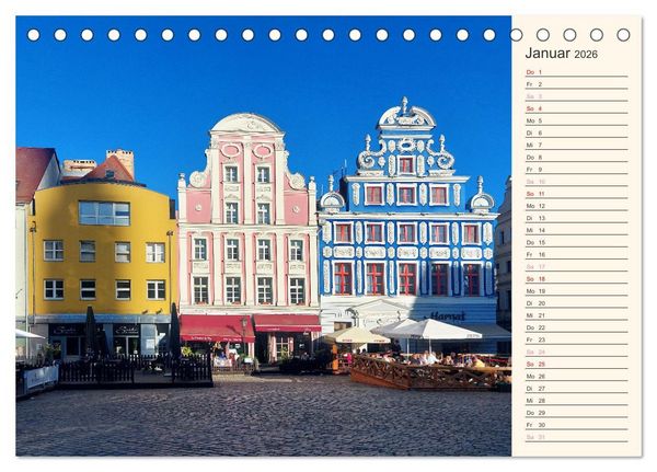 Produktbild: Quer durch Polens Norden (Tischkalender 2026 DIN A5 quer), CALVENDO Monatskalender