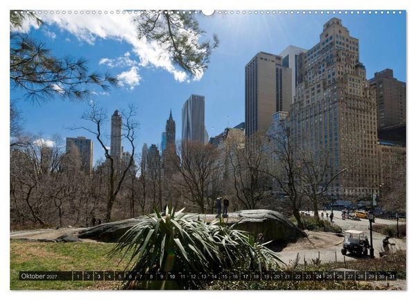 Produktbild: New York (Wandkalender 2027 DIN A2 quer), CALVENDO Monatskalender