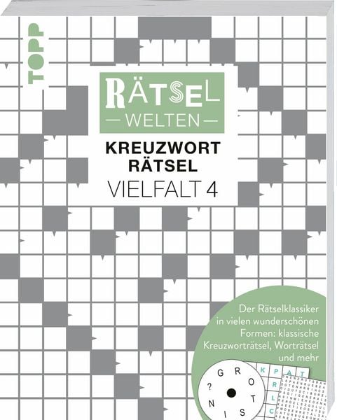 Produktbild: R&auml;tselwelten &ndash; Kreuzwortr&auml;tsel Vielfalt 4 | Der R&auml;tselklassiker in vielen wundersch&ouml;nen Formen: klassische Kreuzwortr&auml;tsel, Wortr&auml;tsel und mehr