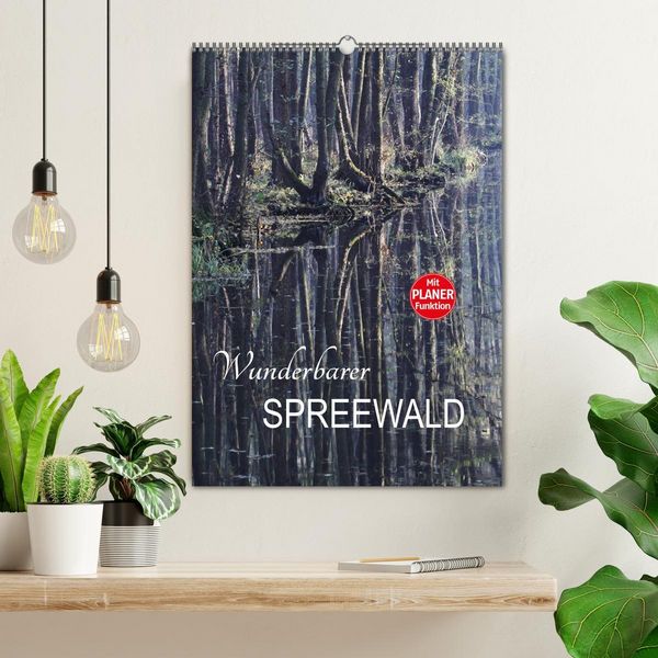 Produktbild: Wunderbarer Spreewald (Wandkalender 2026 DIN A2 hoch), CALVENDO Monatskalender