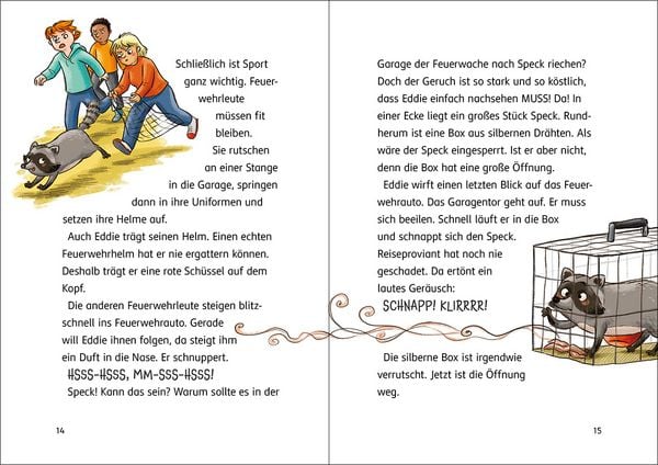 Produktbild: Die Tier-Feuerwehr (Band 1) - Ein Waschb&auml;r greift ein