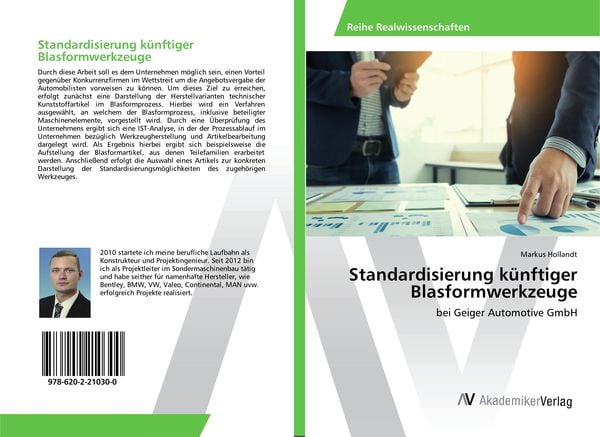 Produktbild: Standardisierung k&uuml;nftiger Blasformwerkzeuge