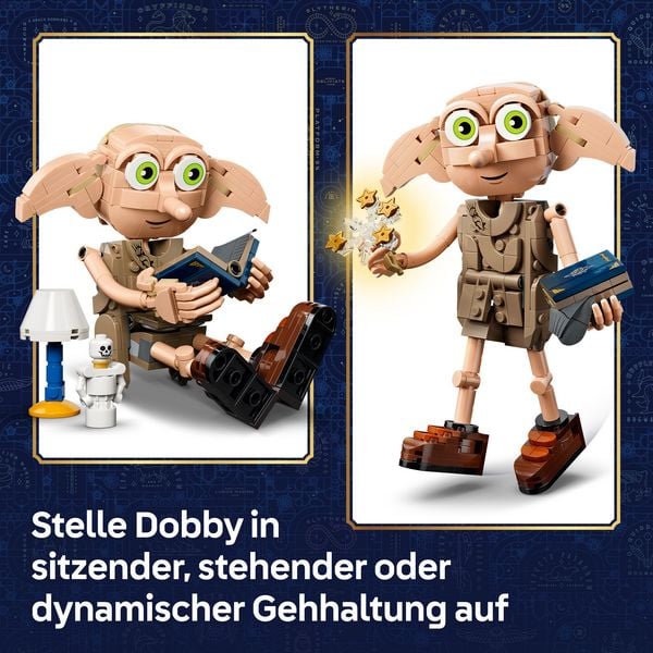 Produktbild: LEGO Harry Potter 76469 Dobby, der Freie Elf, Spielzeug ab 8 Jahren