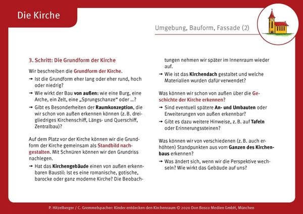 Produktbild: Kinder entdecken den Kirchenraum