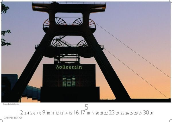 Produktbild: Ruhrgebiet Kalender 2027 &ndash; Wandkalender | Fotokalender Deutschland 24x35cm &ndash; beeindruckende Bilder von Zechen, Skylines & Landmarken, D&uuml;sburg, Essen,Bochum, Dortmund