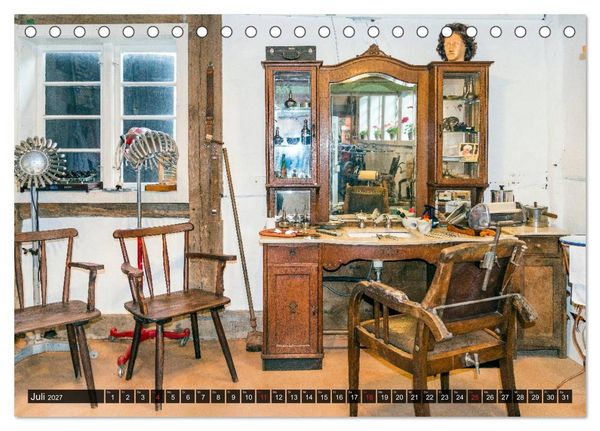 Produktbild: Traditionelles Handwerk, Werkst&auml;tten und Werkb&auml;nke im Focus (Tischkalender 2027 DIN A5 quer), CALVENDO Monatskalender