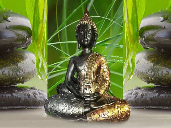 Produktbild: CALVENDO Puzzle Buddha und Yin Yang | 1000 Teile Lege-Gr&ouml;&szlig;e 64x48cm Foto-Puzzle f&uuml;r gl&uuml;ckliche Stunden