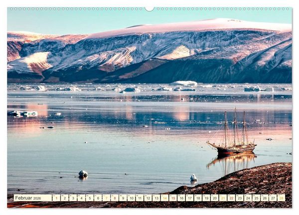 Produktbild: Reise nach Gr&ouml;nland (Wandkalender 2026 DIN A2 quer), CALVENDO Monatskalender