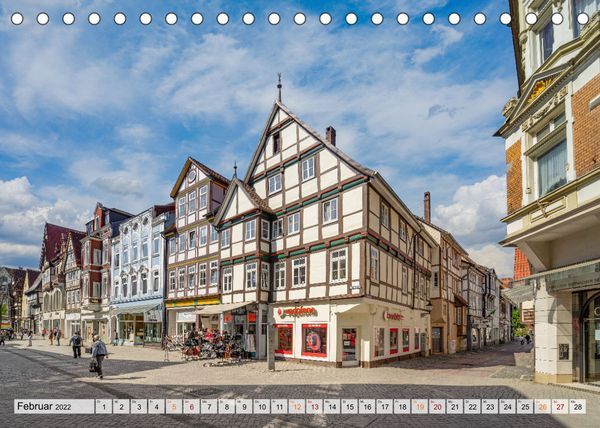 Produktbild: Hameln Stadtansichten (Tischkalender 2022 DIN A5 quer)