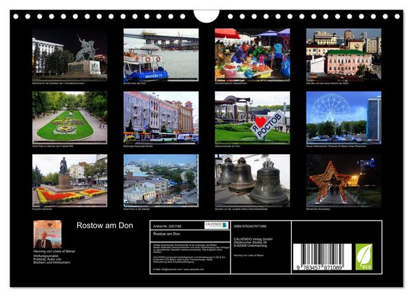 Produktbild: Rostow am Don (Wandkalender 2026 DIN A4 quer), CALVENDO Monatskalender