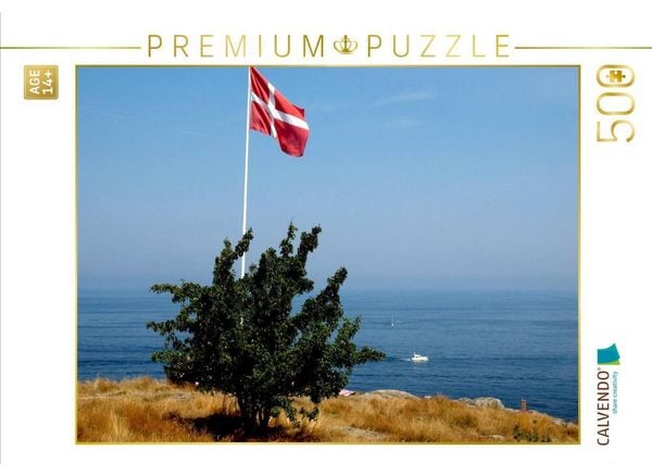 CALVENDO Puzzle Ein Motiv aus dem Kalender Bornholm - Dänemark | 500 Teile Lege-Größe 48 × 36 cm Foto-Puzzle für Erwachsene