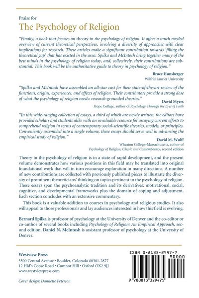 Produktbild: The Psychology Of Religion