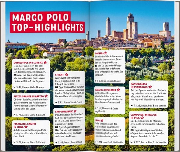 Produktbild: MARCO POLO Reisef&uuml;hrer Toskana