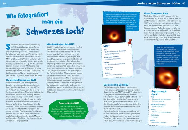 Produktbild: WAS IST WAS Naturwissenschaften easy! Schwarze L&ouml;cher! Giganten der Schwerkraft