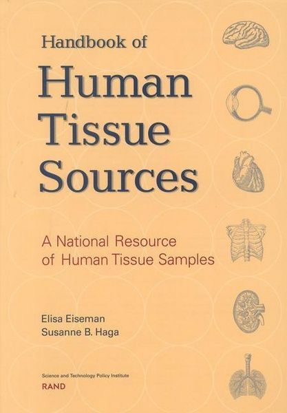 Produktbild: A Handbook of Human Tissue Sources