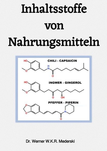 Produktbild: Inhaltsstoffe von Nahrungsmitteln