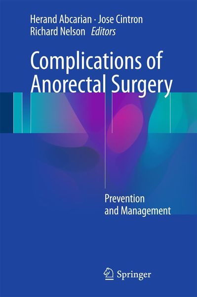Produktbild: Complications of Anorectal Surgery