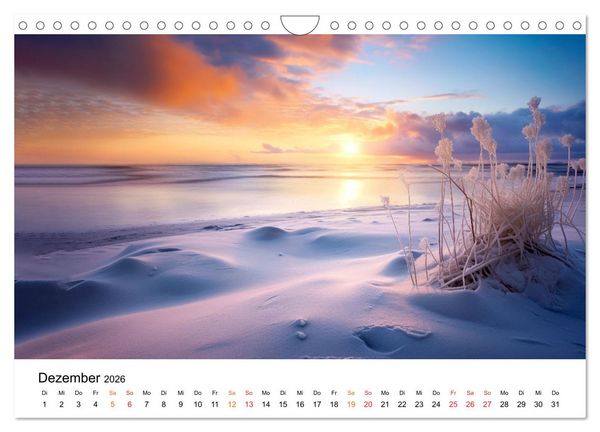 Produktbild: Mein Strand - ein Traum (Wandkalender 2026 DIN A4 quer), CALVENDO Monatskalender