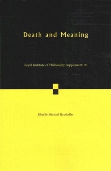 Produktbild: Death and Meaning: Volume 90
