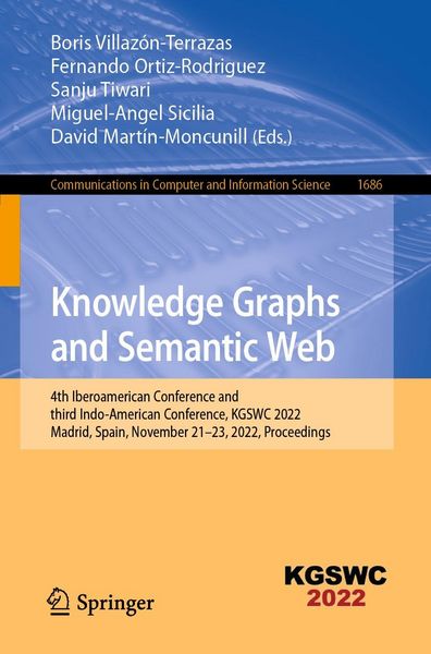 Produktbild: Knowledge Graphs and Semantic Web