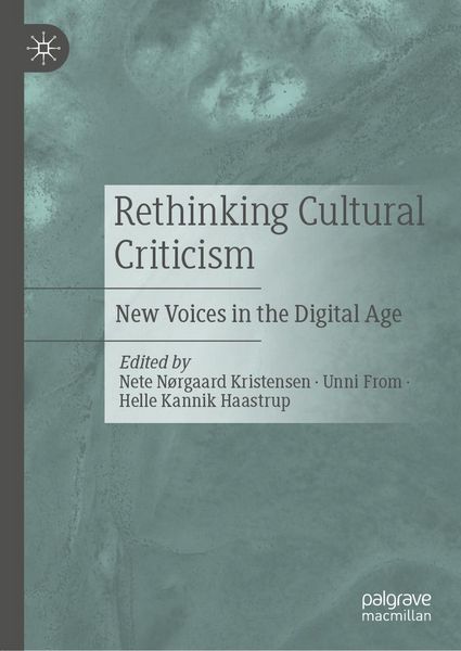 Produktbild: Rethinking Cultural Criticism