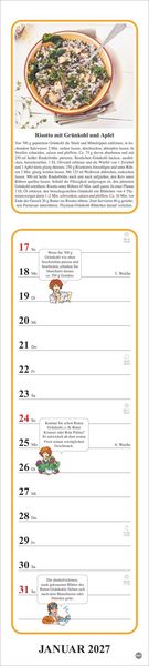 Produktbild: Tante Clara K&uuml;chenkalender 2027