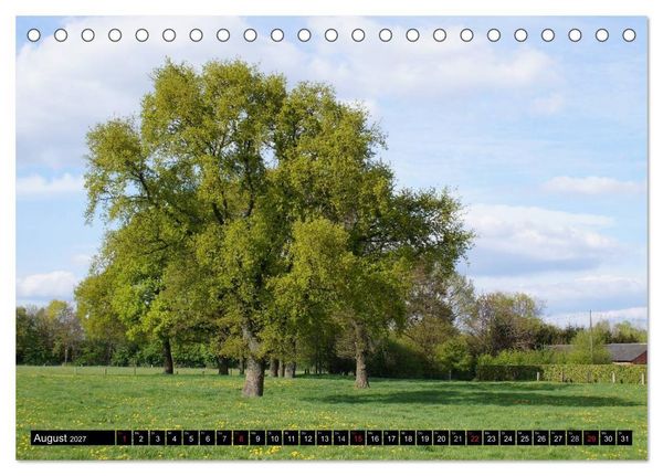 Produktbild: Malerischer Niederrhein (Tischkalender 2027 DIN A5 quer), CALVENDO Monatskalender