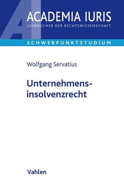 Produktbild: Unternehmensinsolvenzrecht