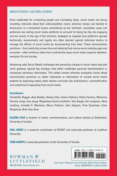 Produktbild: Reckoning with Social Media