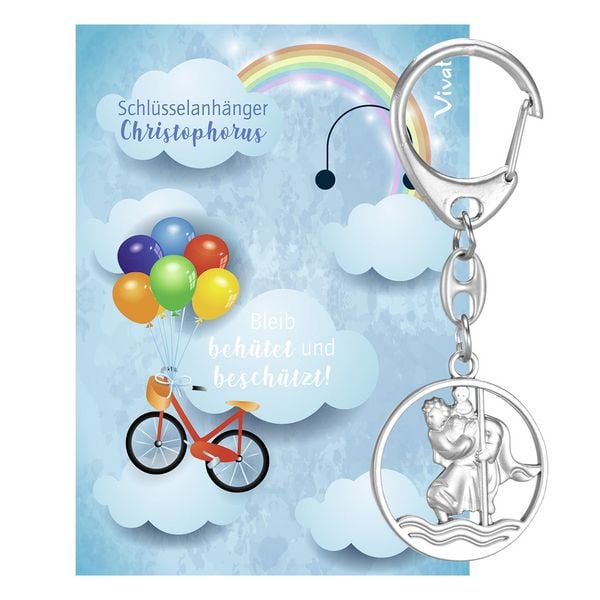 Produktbild: Schl&uuml;sselanh&auml;nger &raquo;Christophorus&laquo;