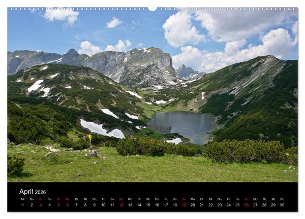 Produktbild: Seen im Gebirge (Wandkalender 2026 DIN A2 quer), CALVENDO Monatskalender