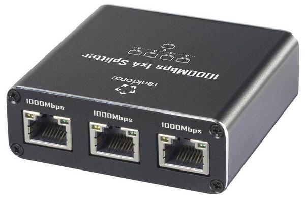 Produktbild: Renkforce RF-6739680 RF-GES-400 Netzwerk Switch RJ45 5 Port 1 GBit/s USB-Stromversorgung
