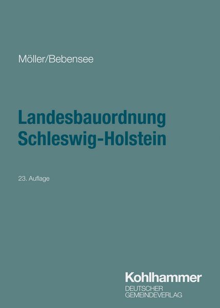 Produktbild: Landesbauordnung Schleswig-Holstein