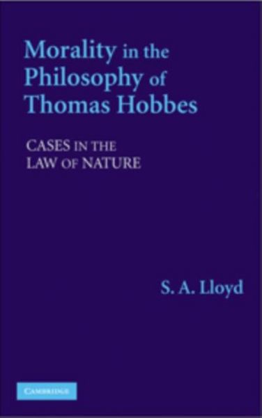 Produktbild: Morality in the Philosophy of Thomas Hobbes