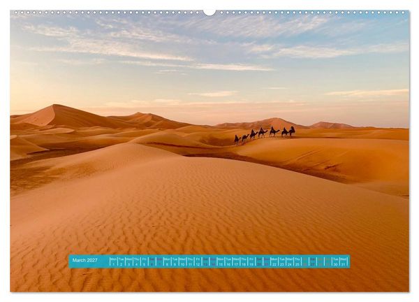 Produktbild: Travel the World &ndash; Beyond the Horizon (High Quality Premium Wall Calendar 2027 DIN A2 landscape),CALVENDO 12 Month Wall Calendar