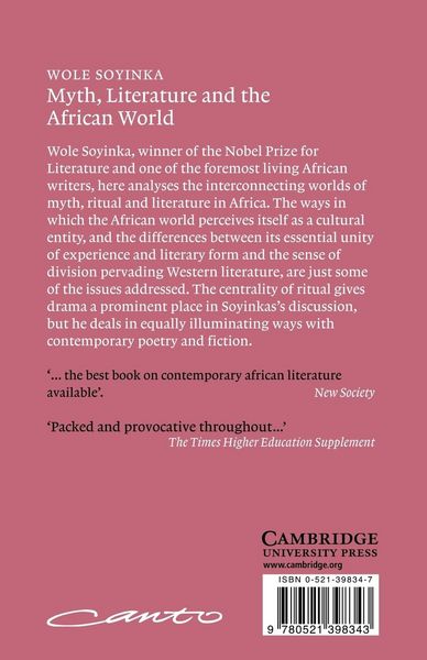 Produktbild: Myth, Literature and the African World