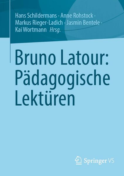 Produktbild: Bruno Latour: P&auml;dagogische Lekt&uuml;ren